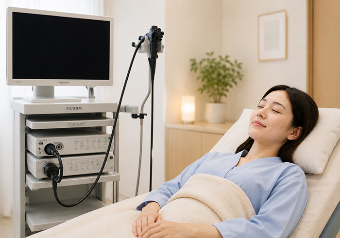 眠ったまま受けられる内視鏡ドック